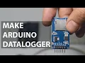 SD Card module with arduino Tutorial - Create open delete files and data logger