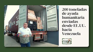 Llegan 200 toneladas de ayuda humanitaria tras el terremoto en La Guaira - El Evangelio Cambia