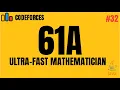 Codeforces 61A - Ultra-Fast Mathematician Java Solution