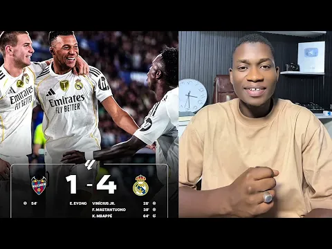 Video Thumbnail: Levente 1-4 Réal Madrid 