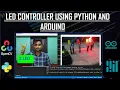 How to controll LED Using Python Mediapipe Arduino OpenCV Python l KNOWLEDGE DOCTOR Mishu Dhar