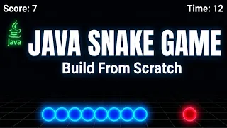 Build a Java Snake Game Live Coding Fixing Real Errors
