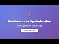 Kotlin Performance Optimization Write Efficient Code Best Practices Tips