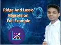 Lasso and Ridge Regression in Python Example Machine Learning Data Science