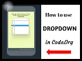 Learn how to use Dropdown in Code org App Lab Easy App using Dropdown Coding with Juniors