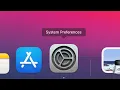 Where is the Control Panel on a Mac