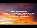elle king- the let go (lyrics)