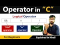 Logical Operators in C Language C Language Free Course By Rahul Chaudhary