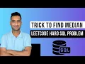 LeetCode Hard SQL Problem Employee Median Salary Company Wise