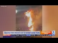 Dragon prop catches fire during show at Disneyland