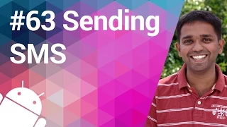 Android Tutorial 63 - How to Send a SMS