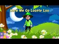 Here We Go Loopty-Loo | Family Sing Along - Muffin Songs