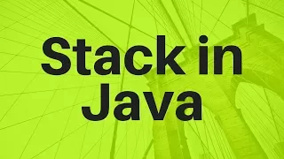 Stack Implementation using Java Part 2 Size and isEmpty Methods