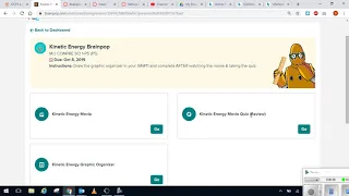 Brainpop Kinetic Energy