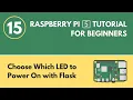 Choose Which LED to Turn On with Flask Challenge 3 - Raspberry Pi 5 Tutorial