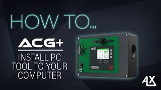 How to Install the Analox ACG PC Tool