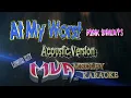 Download Lagu At My Worst acoustic karaoke version | Pink Sweat$ | Lower Key (male key)