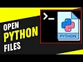 How to Create Python Files in the Terminal on Mac