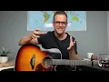 Chris Tomlin ft. Thomas Rhett || God Who Listens || Acoustic Guitar Lesson/Tutorial [EASY]