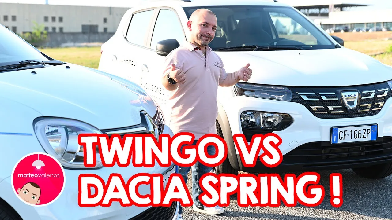 Dacia Spring e Renault Twingo Electric: due idee diverse di city car
