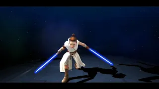 SWGOH - Rey w CAT counters JMK w CAT
