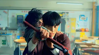 مستعد يسامح اي حد ف المدرسه يغلط فيه ولكن الي يفكر يجي علي اصحابه بيطر يخرج الوحش الي جواه مخبيه 