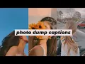35 Photodump Instagram aesthetic