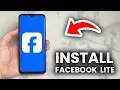 How To Download and Install Facebook Lite App - Tutorial