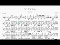 'S' The Way『Full Version』 – Ave Mujica | Drum Sheet Music