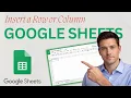 How to Insert a Row or Column in Google Sheets 2026