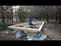 Download Lagu HOW to BUILD a Big Frame CABIN One by One from Start to Finish