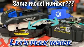 What s inside the same battery Kobalt 21700 and 18650 4 0ah battery