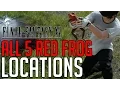 Final Fantasy XV ALL 5 RED FROG LOCATIONS PROFESSOR S PROTEGE SIDE QUEST GUIDE