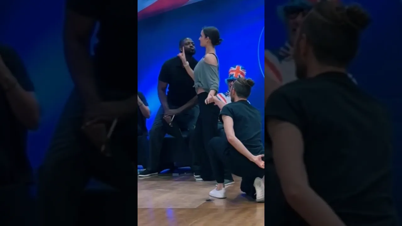 The "Champion-Level" Kiss 💋😘🤣 #improv #westcoastswing