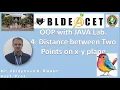 Expt 4 Distance between Two Points OOPS with JAVA Lab
