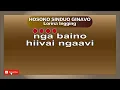Download Lagu HOSOKO SINDUO GINAVO Lorina Ingging Key A