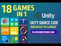 18 Mini Games in 1 Hub - Unity Source Code