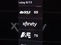 Comcast Cable of Union xfinity stream and xfinity x1 logo and vanity card lineup