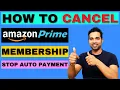 How To Cancel Amazon Prime Auto Payment How To Cancel Amazon Prime Membership