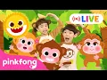 Lagu 🔴 Kids Morning Routine LIVE 24/7 ⏰ | Monkey Banana Episodes | Easy Nursery Rhymes | @Pinkfong