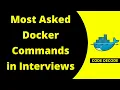 Most asked docker commands to Java Developer Interview Questions Experienced Code Decode