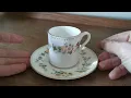Wedgwood China Mirabelle R4537 Espresso Coffee Can and Saucer