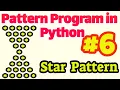 Pattern Program in Python Star Pattern Sand Clock