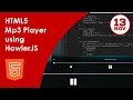 HTML5 Mp3 Player using HowlerJS