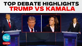 Trump Vs Harris LIVE | Donald Trump LIVE | Kamala Harris LIVE | Presidential Debate Highlights | US