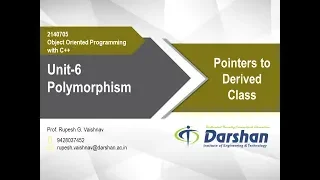 6 02 Pointer to Derived Class