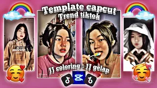Download 20 Template cap cut ~ Trend tik tok ~ JJ gelap ~ mirip alight motion MP3