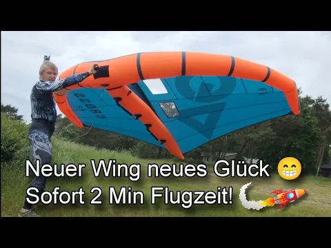 Download MP3 Neuer Wing neues Glück sofort 2 Min Flugzeit mit Gaastra GA CROSS 2023 6.2m2