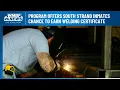 Program offers inmates chance to earn welding certificate