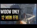 Overwatch Widow HS s Only - 12 Man FFA
